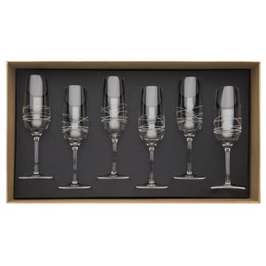 Coffret 6 Flûtes à Champagne Guy Degrenne