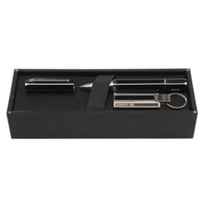 Stylo roller et porte-clefs Cerruti